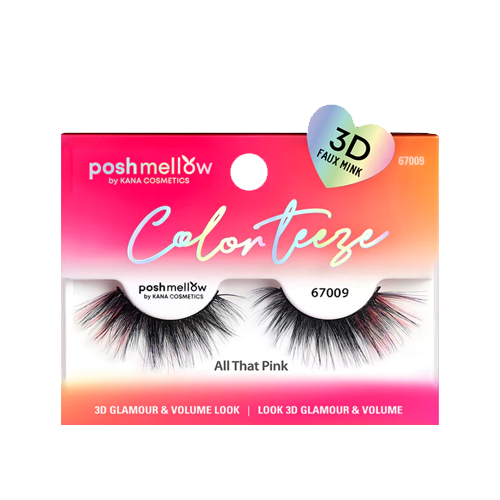 Posh Mellow 3D Faux Mink Color Teeze Eyelash #67009