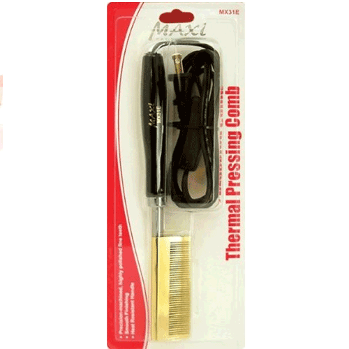 Maxi Pressing Comb Electric Ceramic Straight