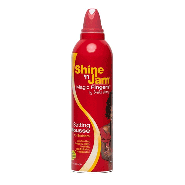 Ampro Shine N Jam Magic Fingers Setting Mousse 12 oz.