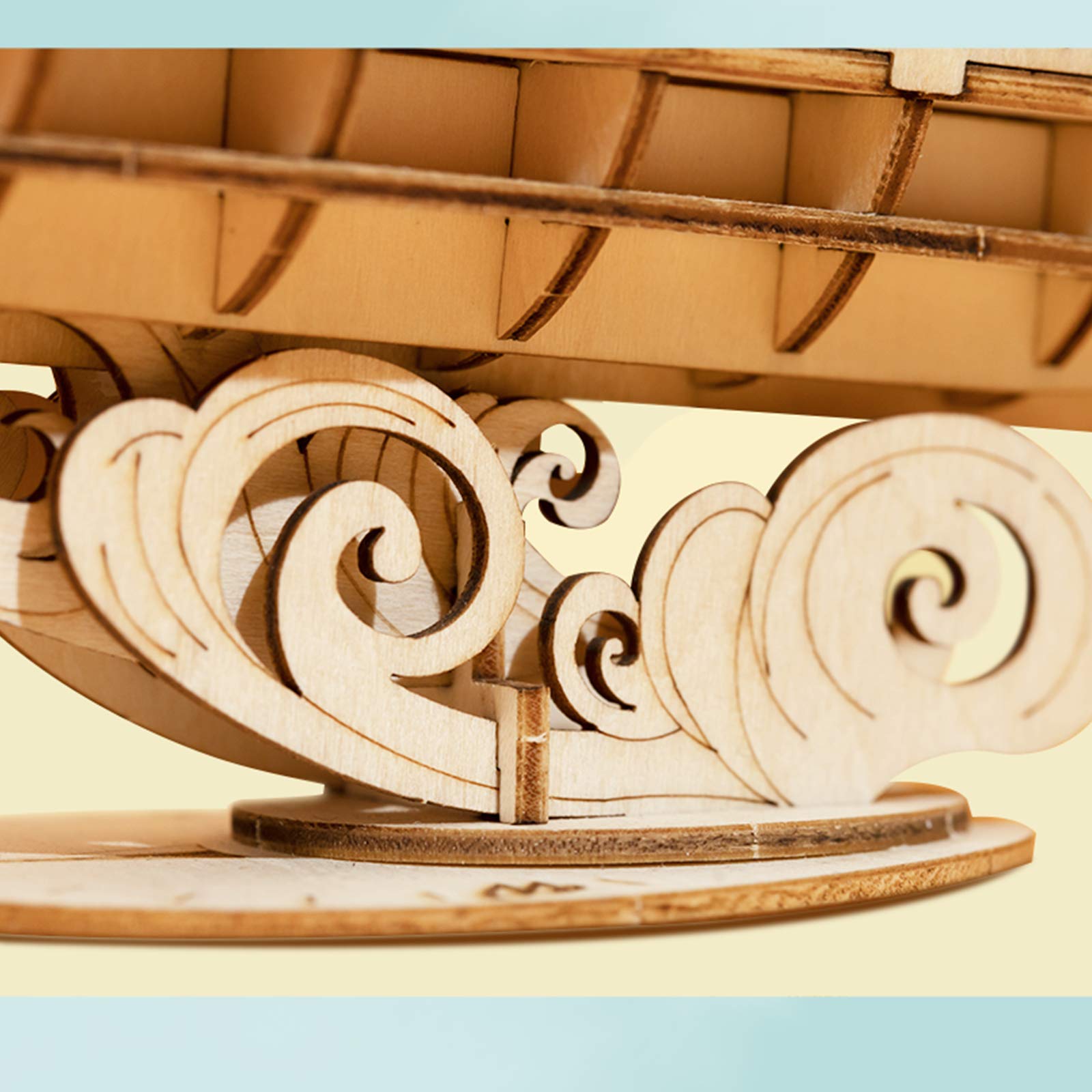 Wooden Cruise Ship DIY Model Puzzle