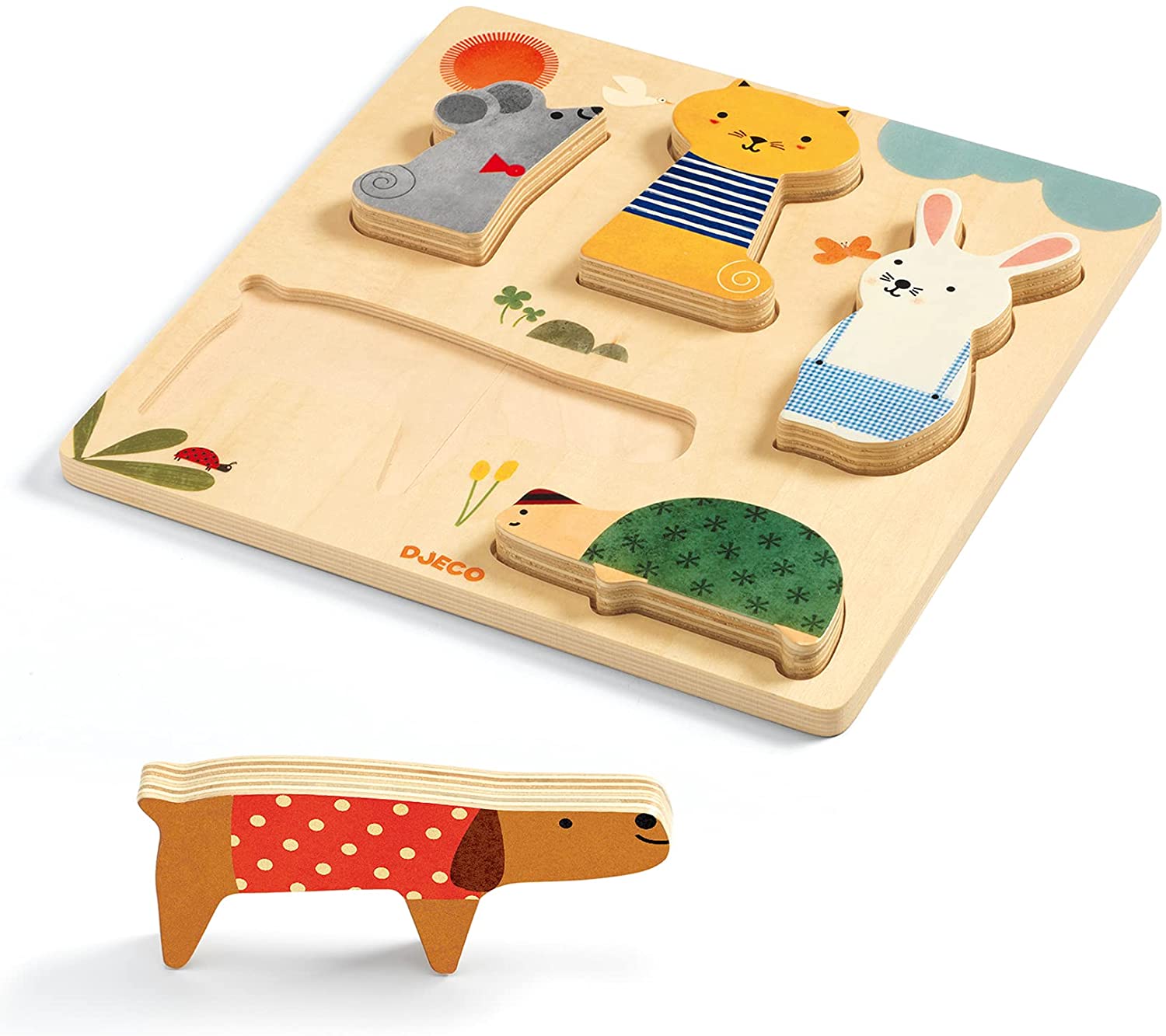 Adorable Animals Puzzle Board