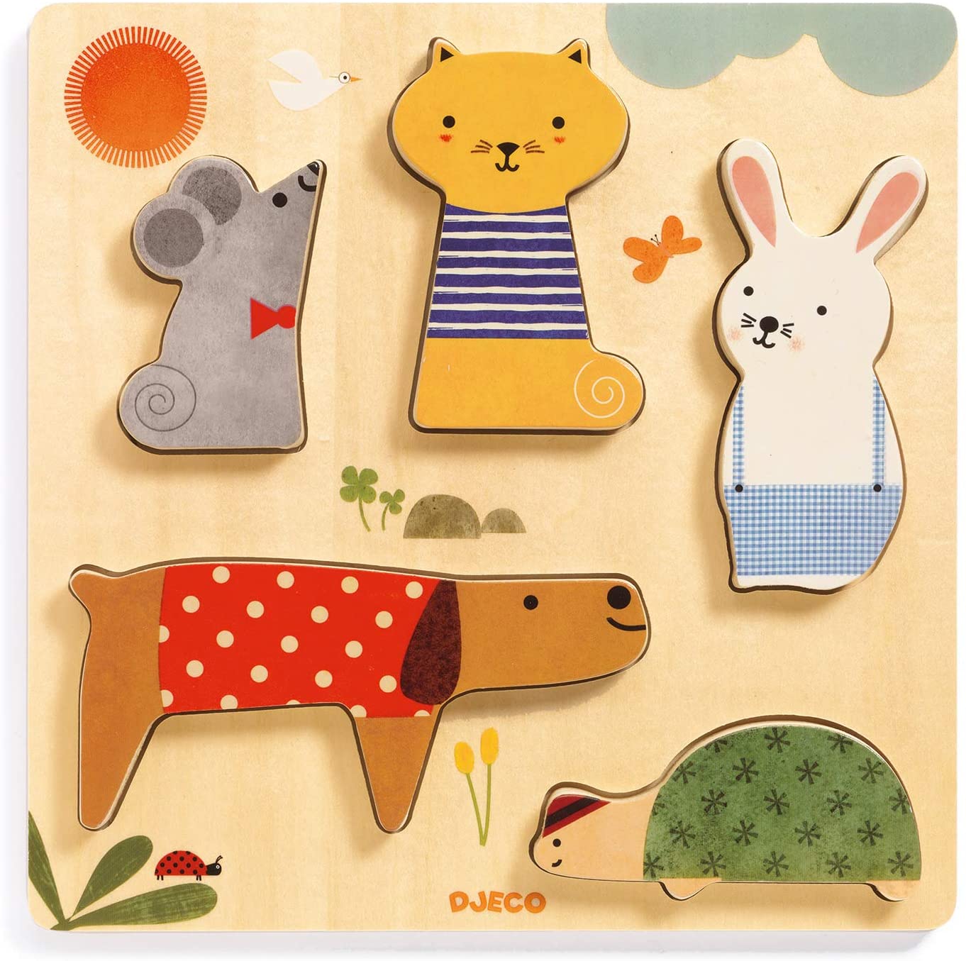 Adorable Animals Puzzle Board
