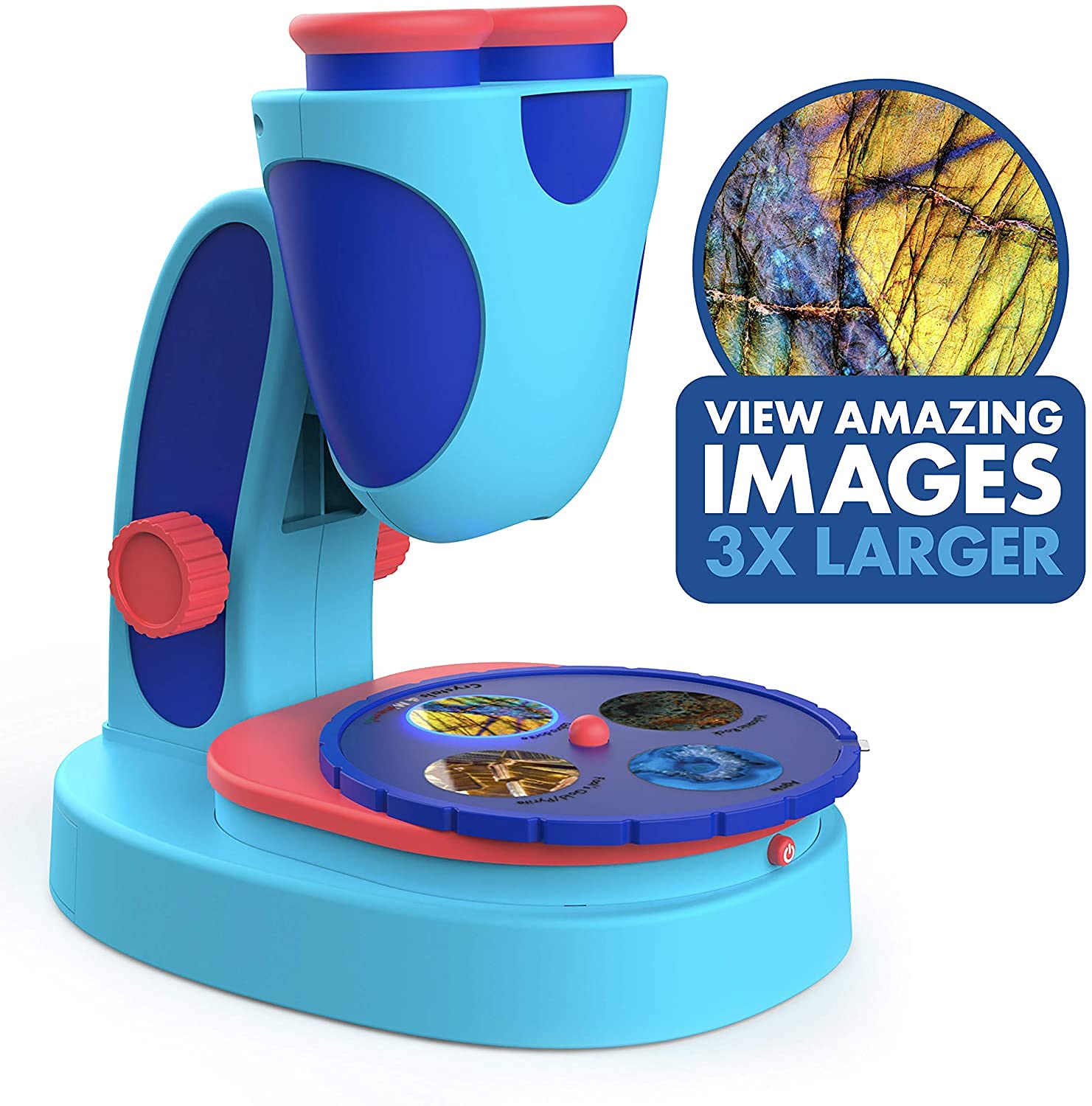Micro Marvels - STEM Kids Microscope Toy for Explorers, Ages 5+ Perfect Gift for Inquisitive Boys & Girls