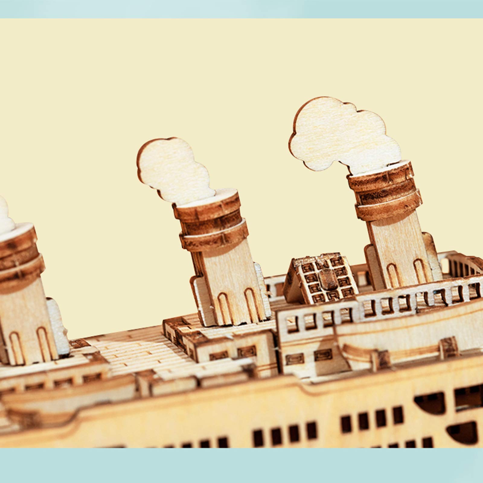 Wooden Cruise Ship DIY Model Puzzle