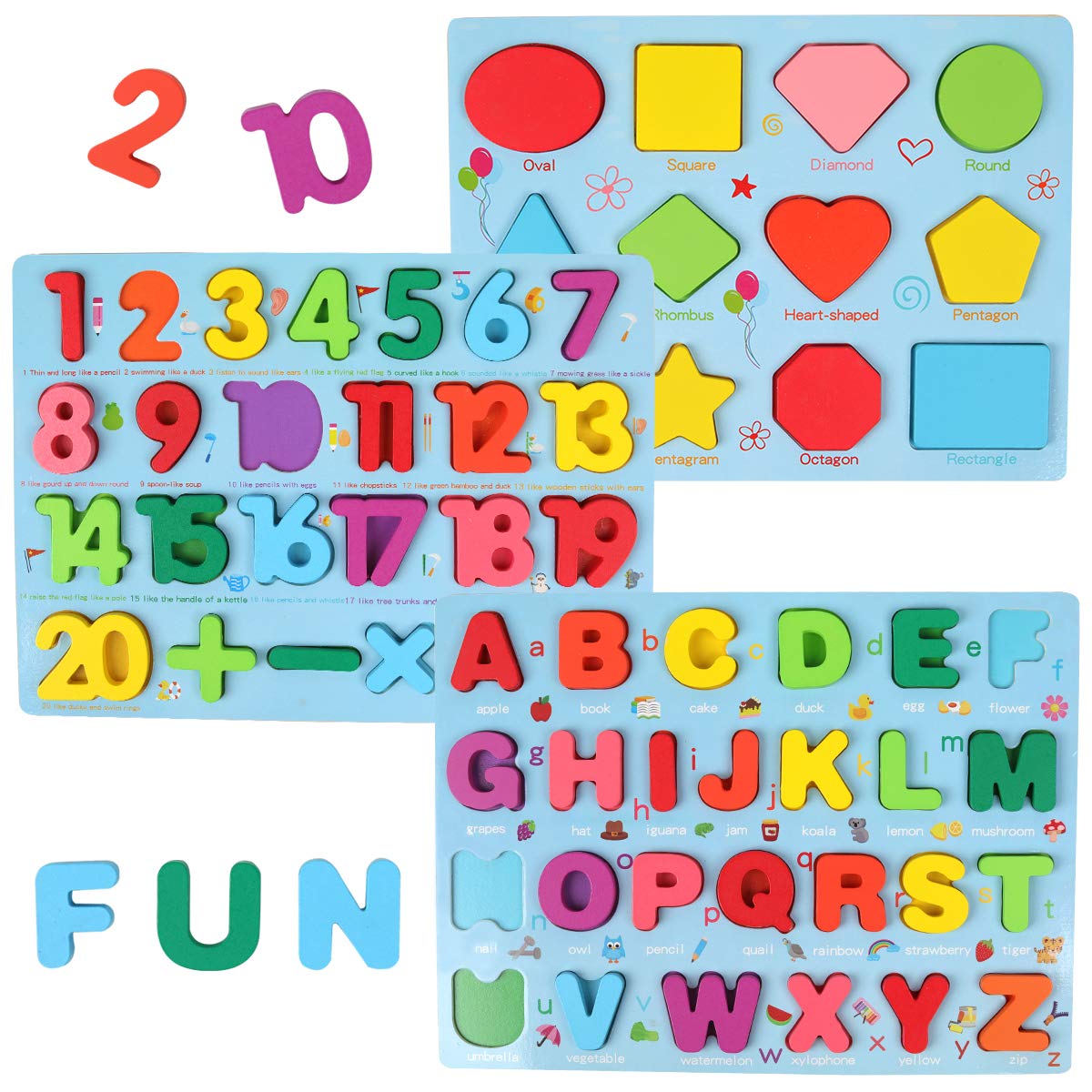 3 in 1 Learning Puzzle