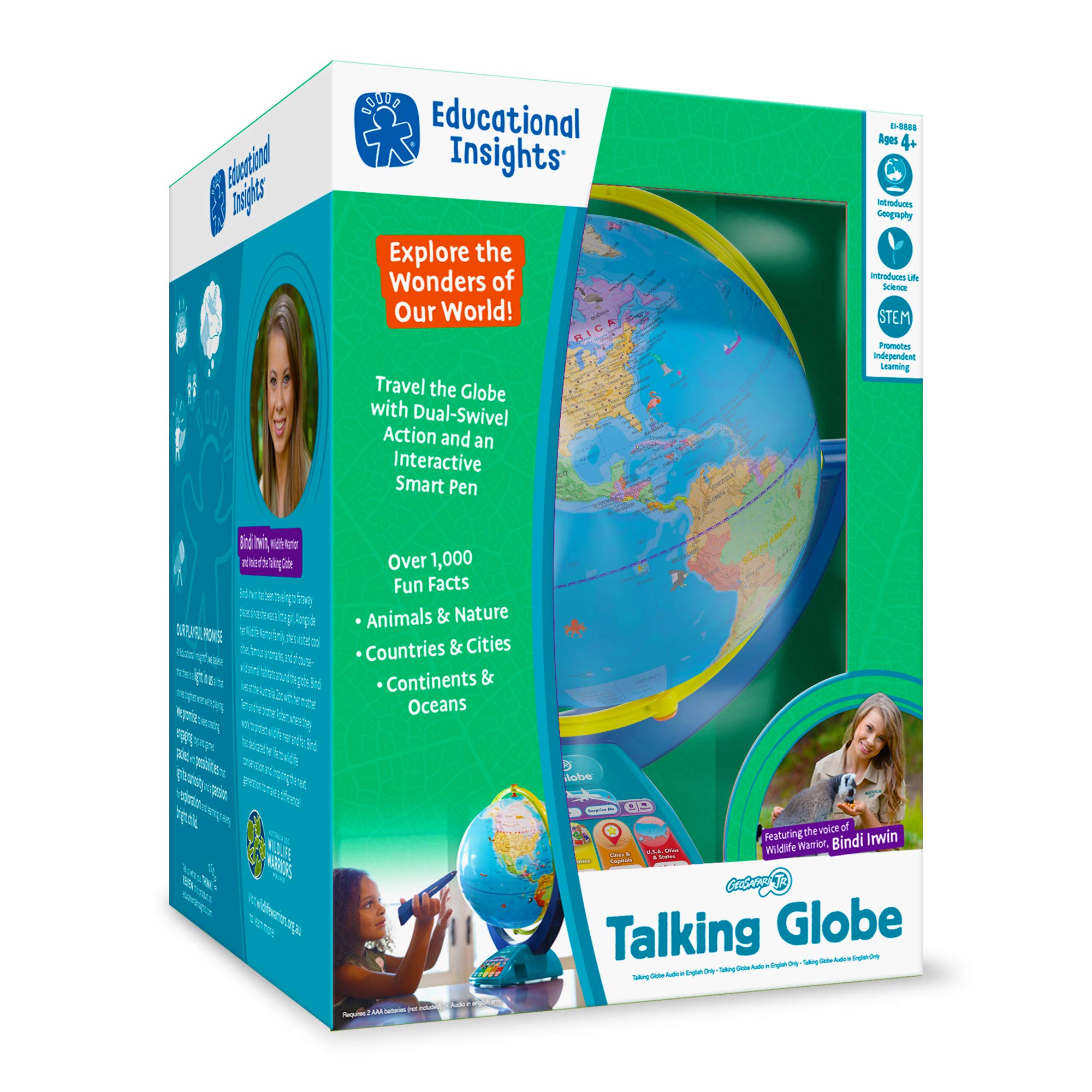 Talking Interactive Globe with Talking Pen