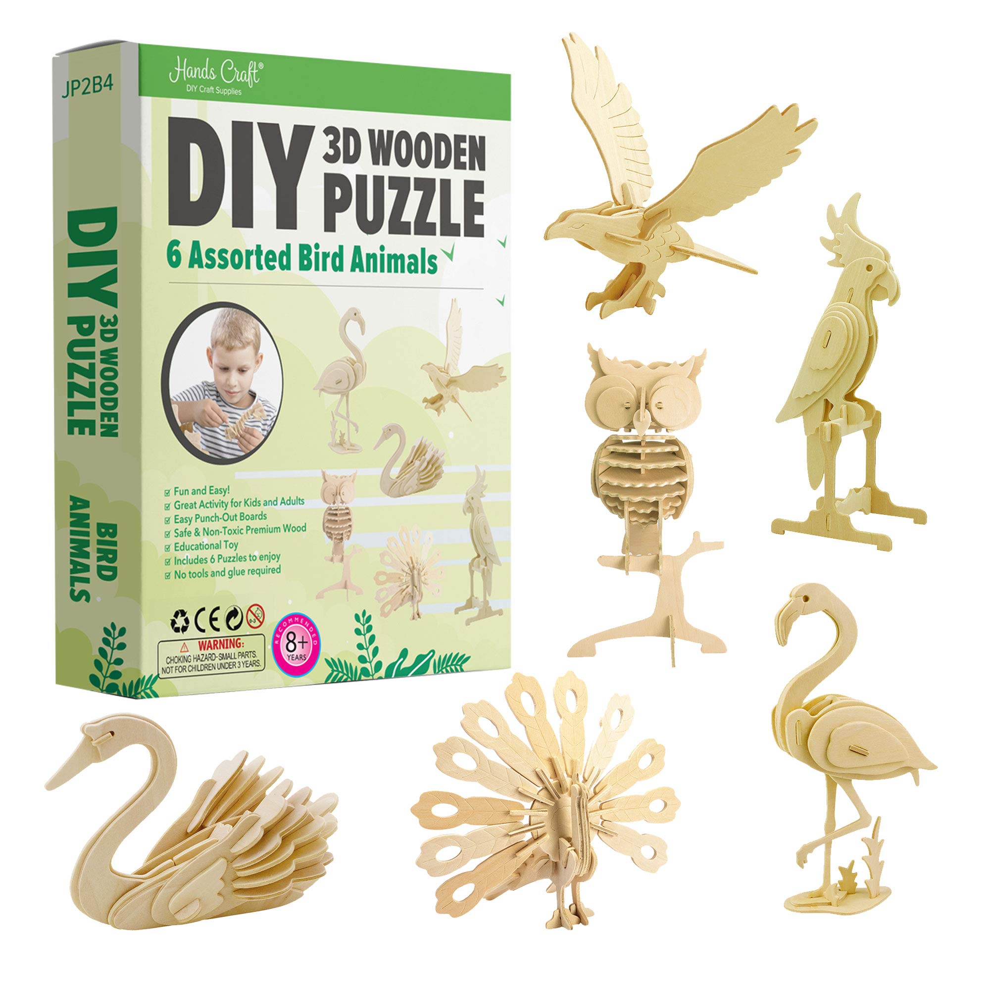 3D Bird Puzzle