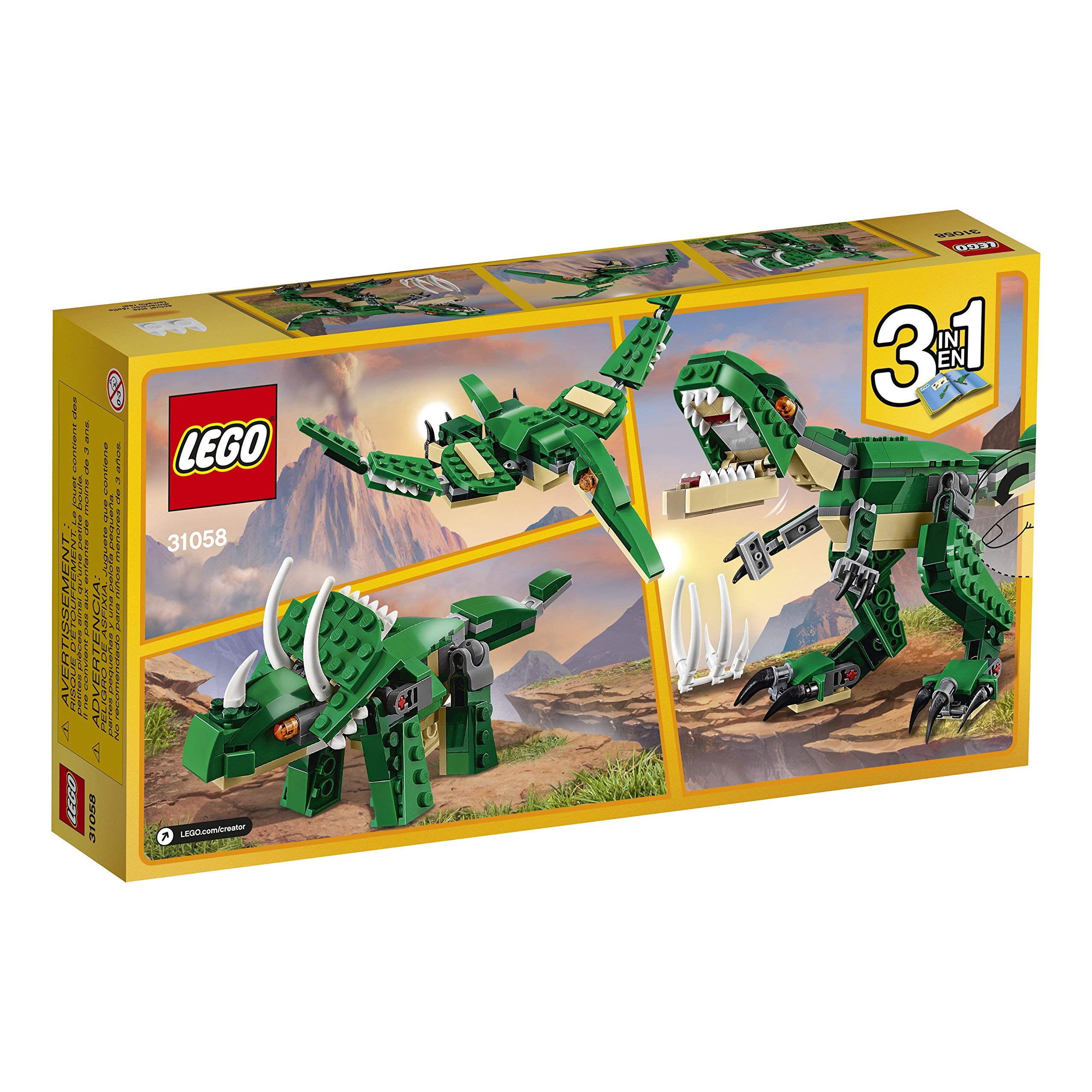 Build It Yourself 3 in 1 Dinosaur Set