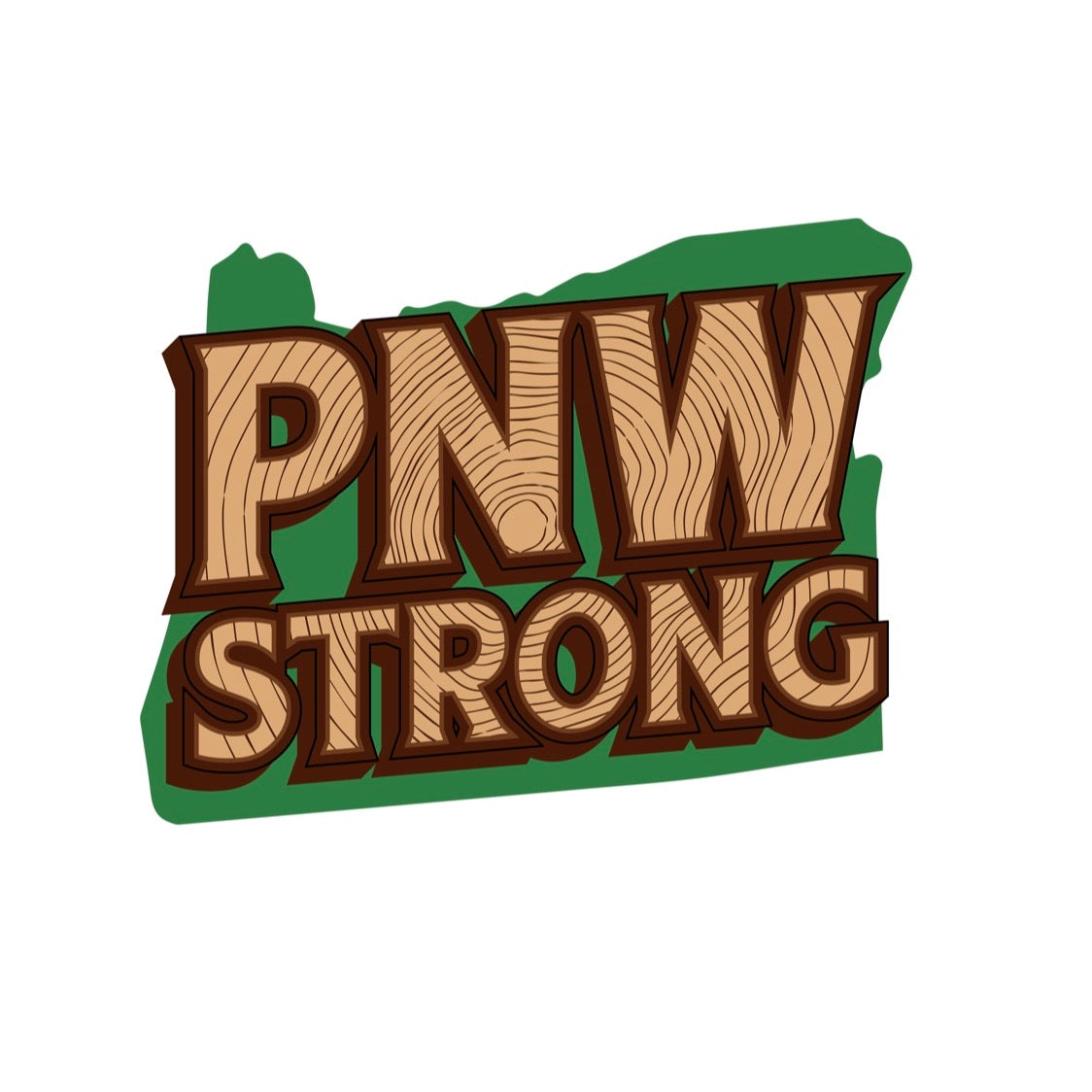 PNW Strong Sticker