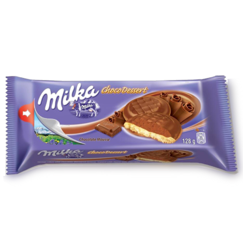 Milka Choco Dessert Mousse Jaffa Cakes 128g (Milka)