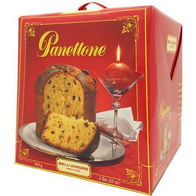 Panettone Traditional Italian Fruit Cake (Red) 1kg (Bell Amore)