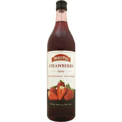 Strawberry Syrup 1l (Marco Polo)