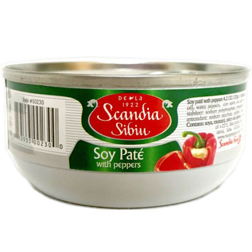 Sibiu Soy Pate with Peppers 120g (Scandia)