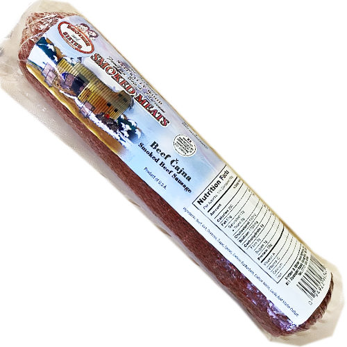 Smoked Beef Salami / Govedja Cajna (1.03 lbs) (Brother And Sister)