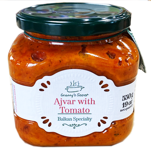 Grannys Secret Ajvar with Tomato / Bakina Tajna PINDJUR 550g (Grannys Secret)