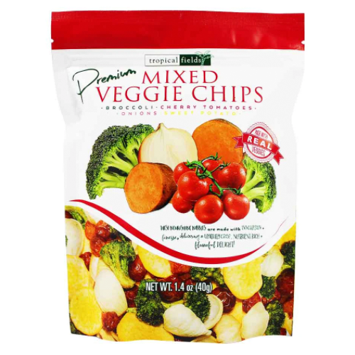 Mixed Veggie Chips 40g (Tropical Fields)