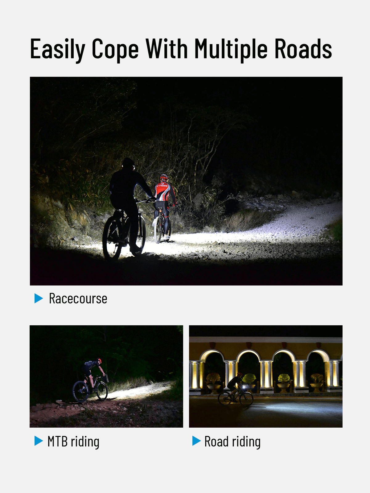 WUBEN B1 Professional Bicycle Light Continuous Emitting 3600 Lumens Rechargeable Waterproof Bike Light