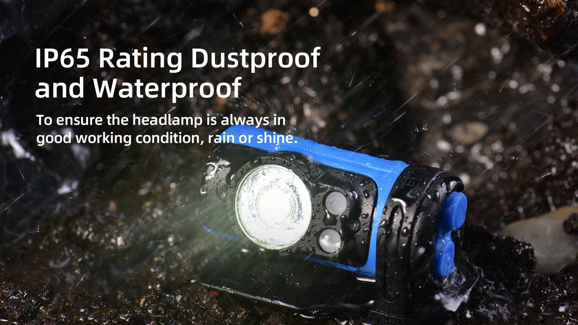 IP65 Dustproof and Waterproof