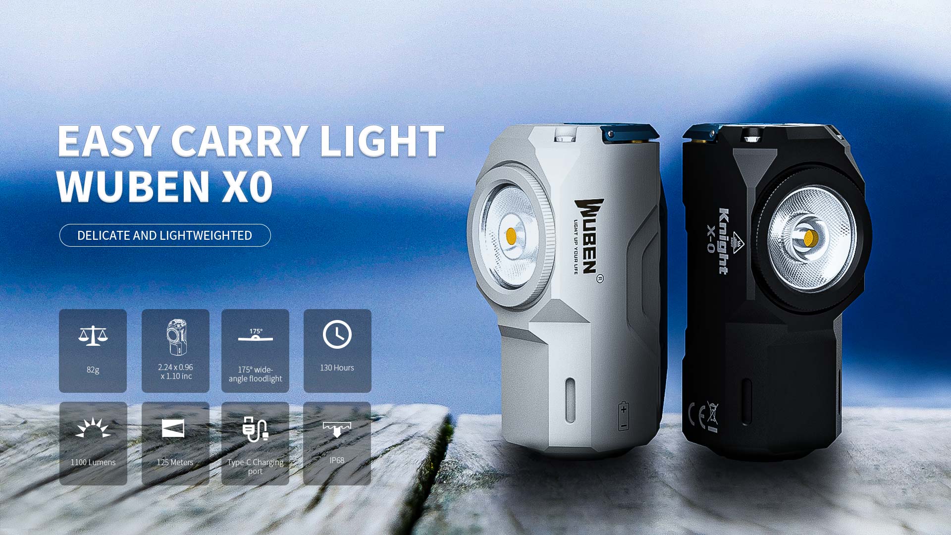 wubenX0-easy carry light