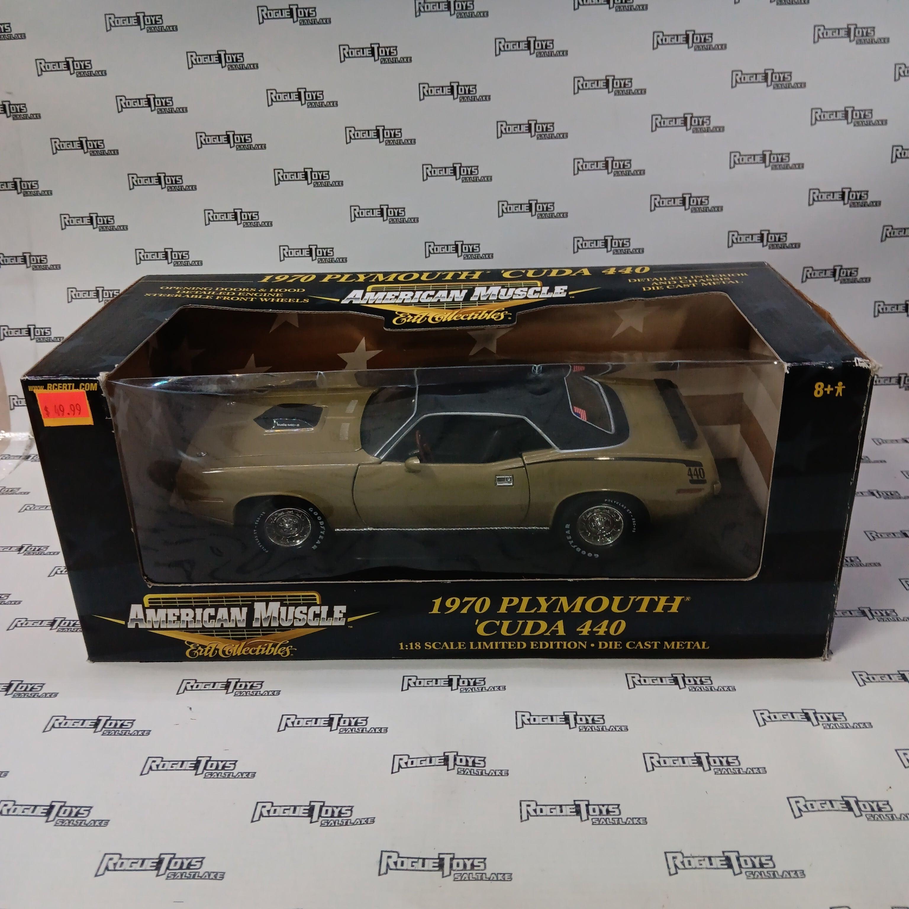 American Muscle Ertl Collectibles 1970 Plymouth Cuda 440