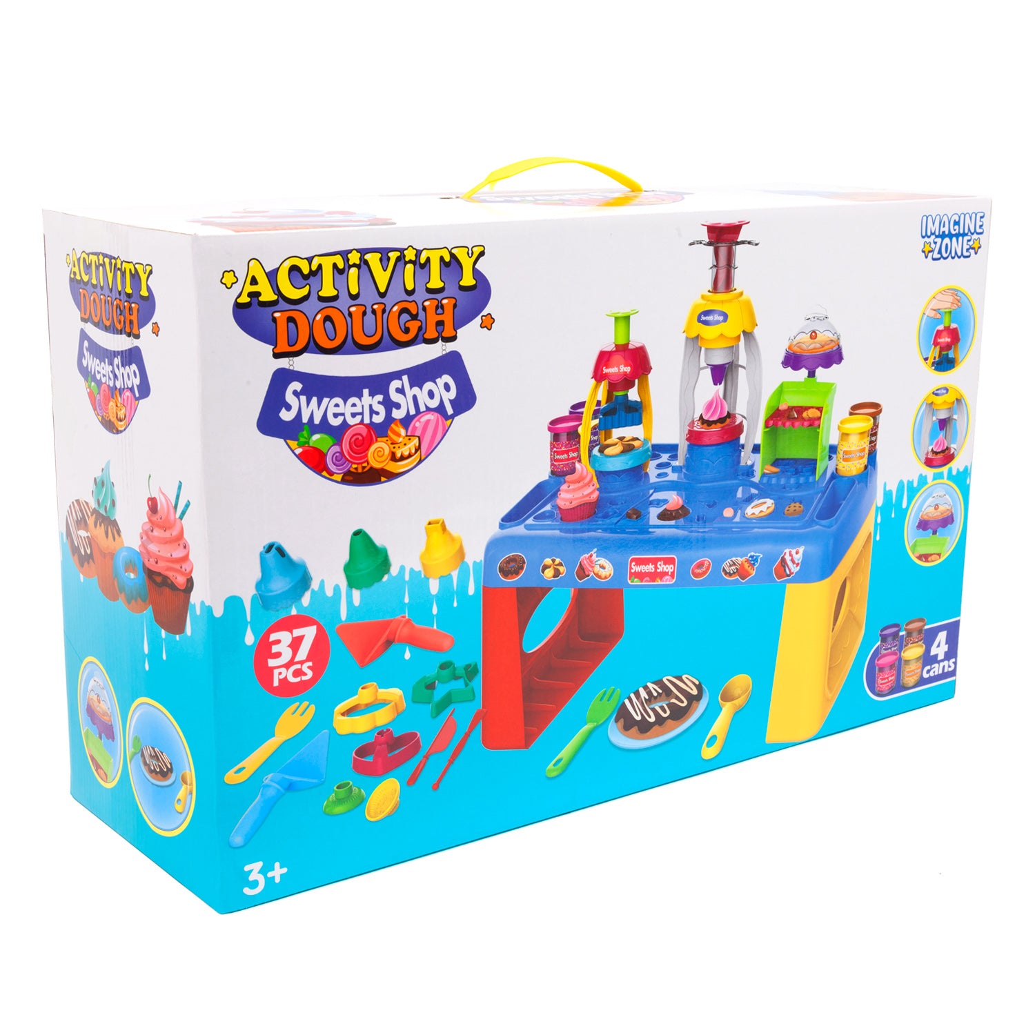 Activity Dough Sweets Shop 37 Piece Playset