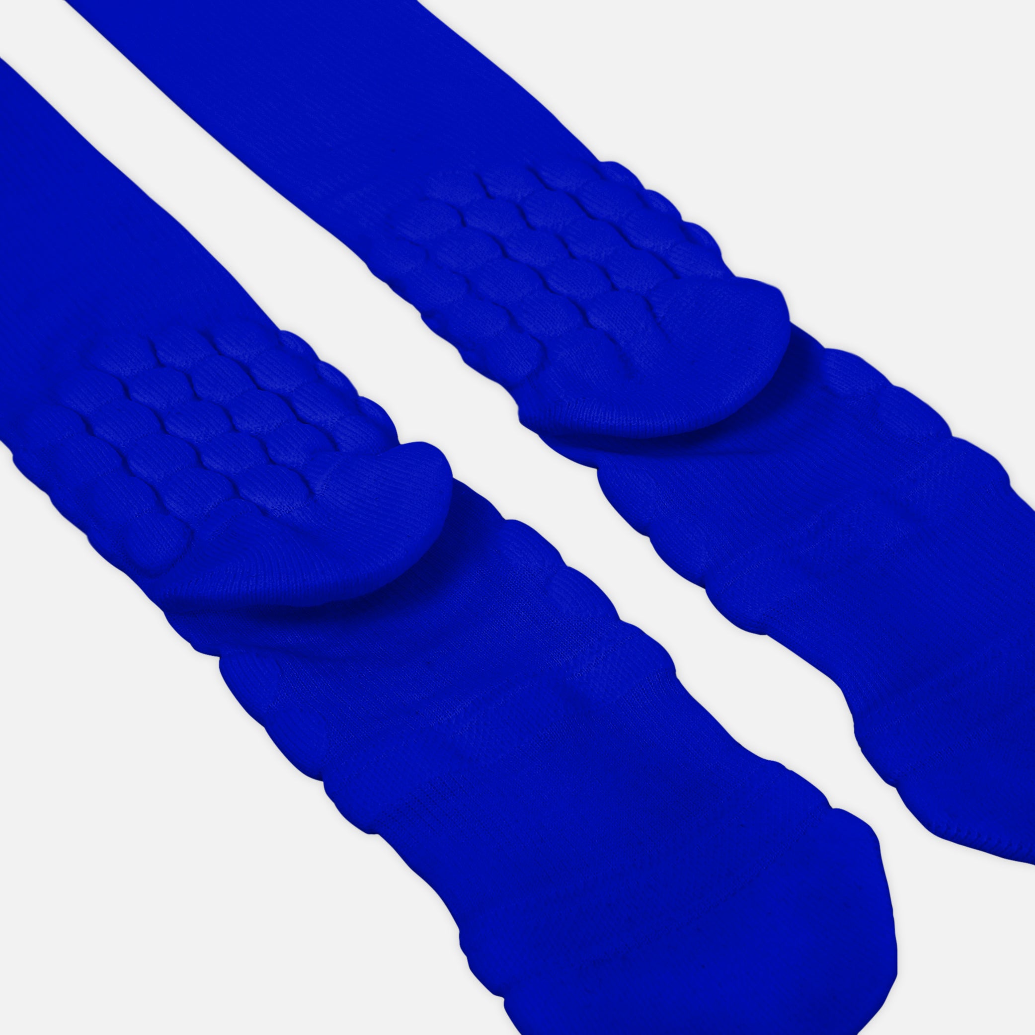 Hue Royal Blue Football Padded Long Socks