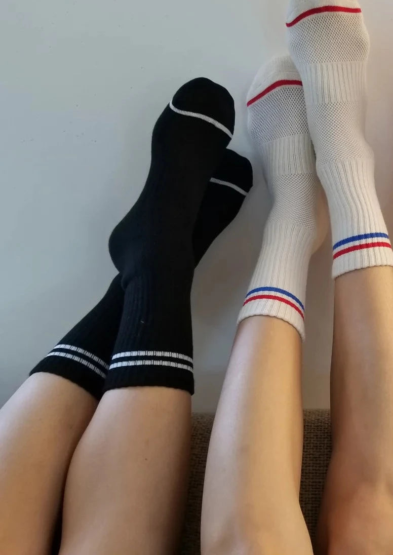 Boyfriend Socks - Noir