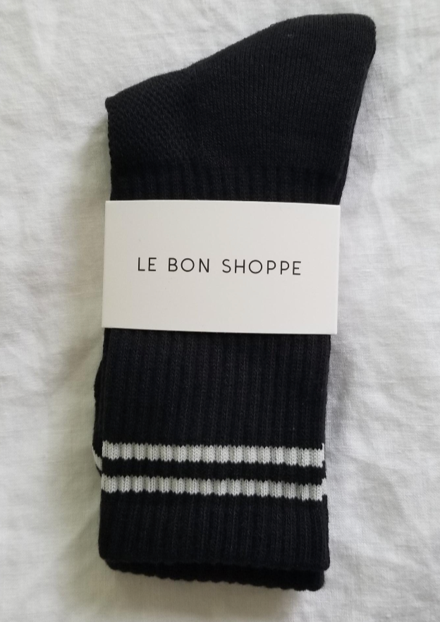 Boyfriend Socks - Noir