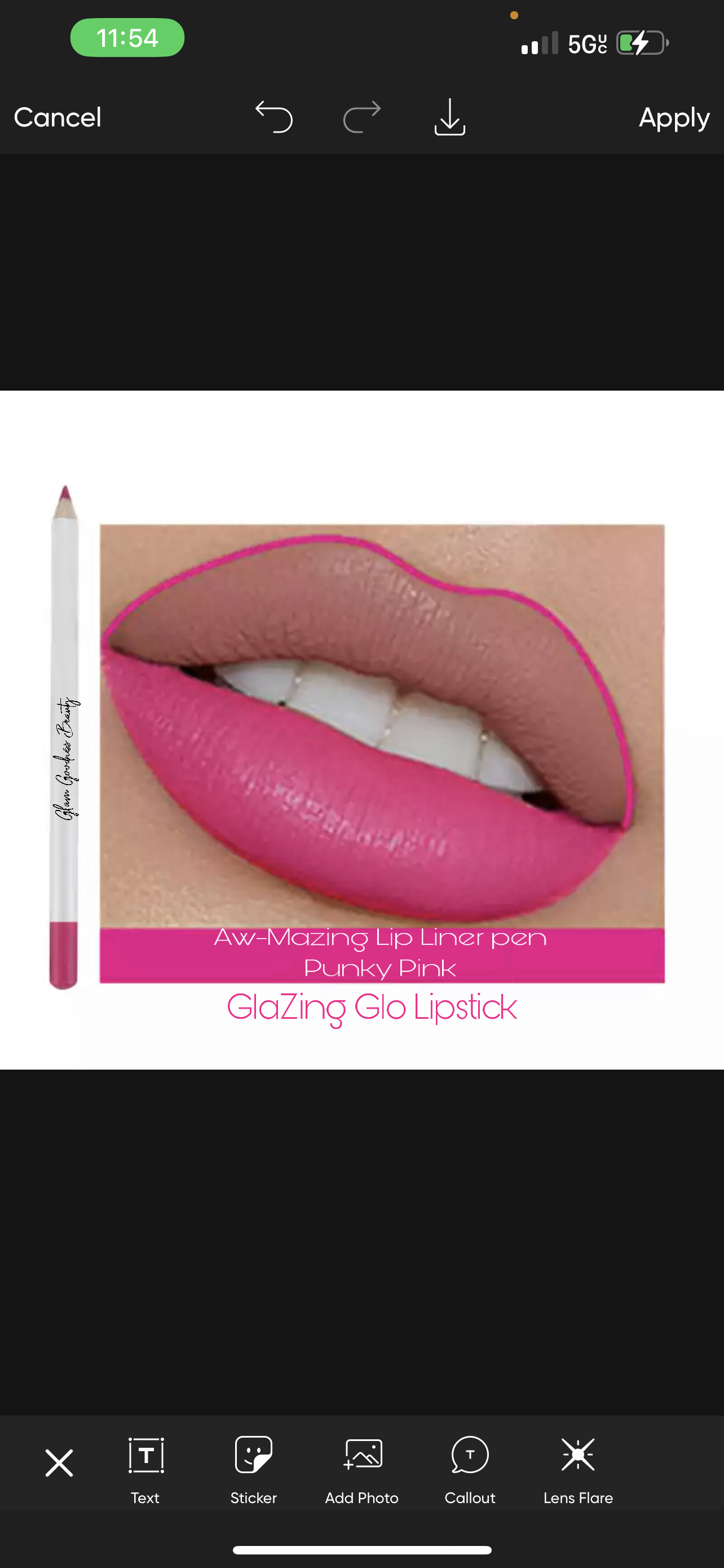 Glam Goodness Aw-Mazing Lip Liner Pen