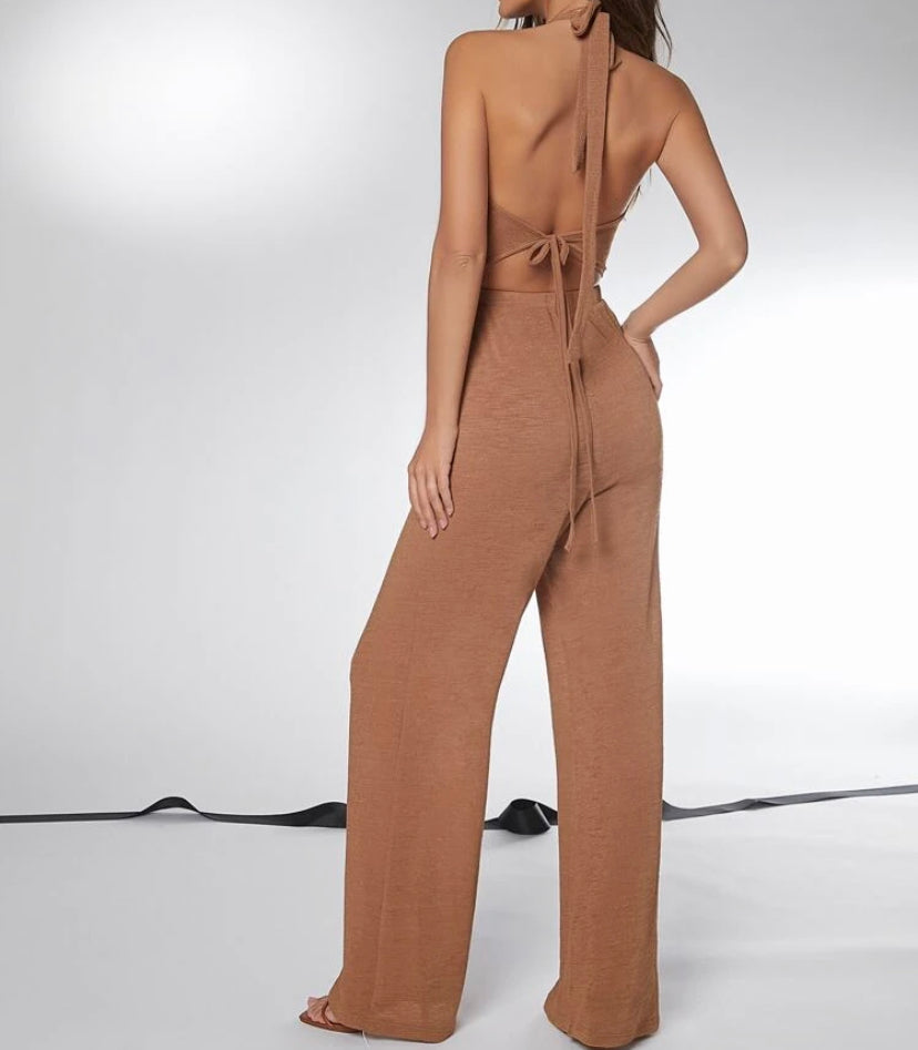 Coffee & Cream jumpsuit