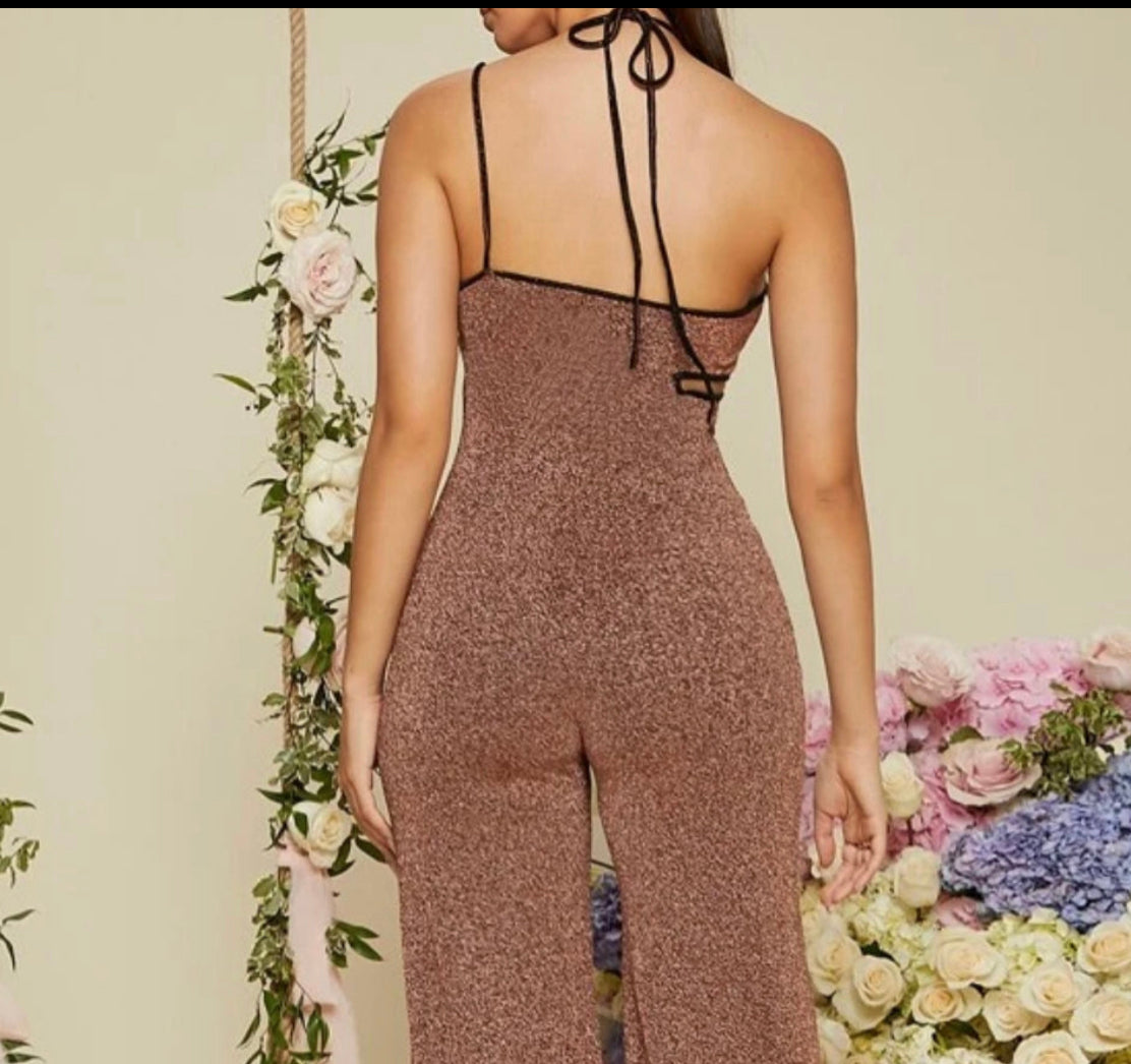 Beauty Buzz Glitter Jumpsuit