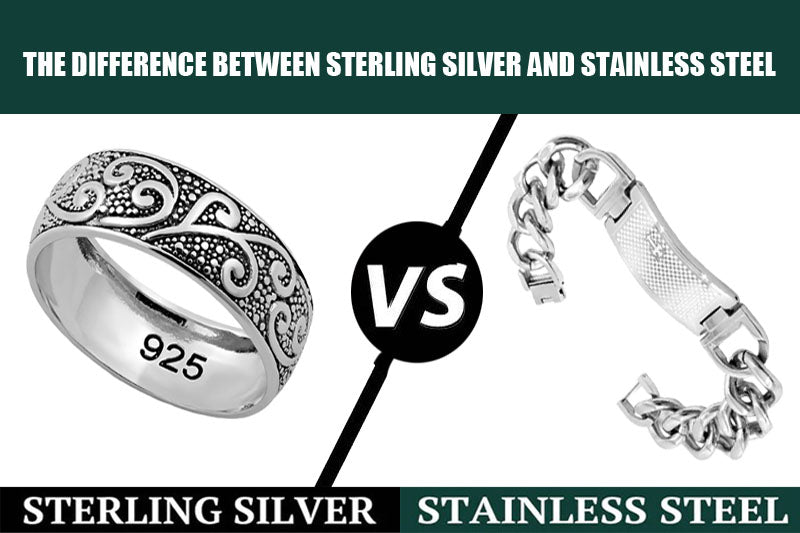 Sterling Silver vs Stainless Steel What’s The Difference? Lane Woods
