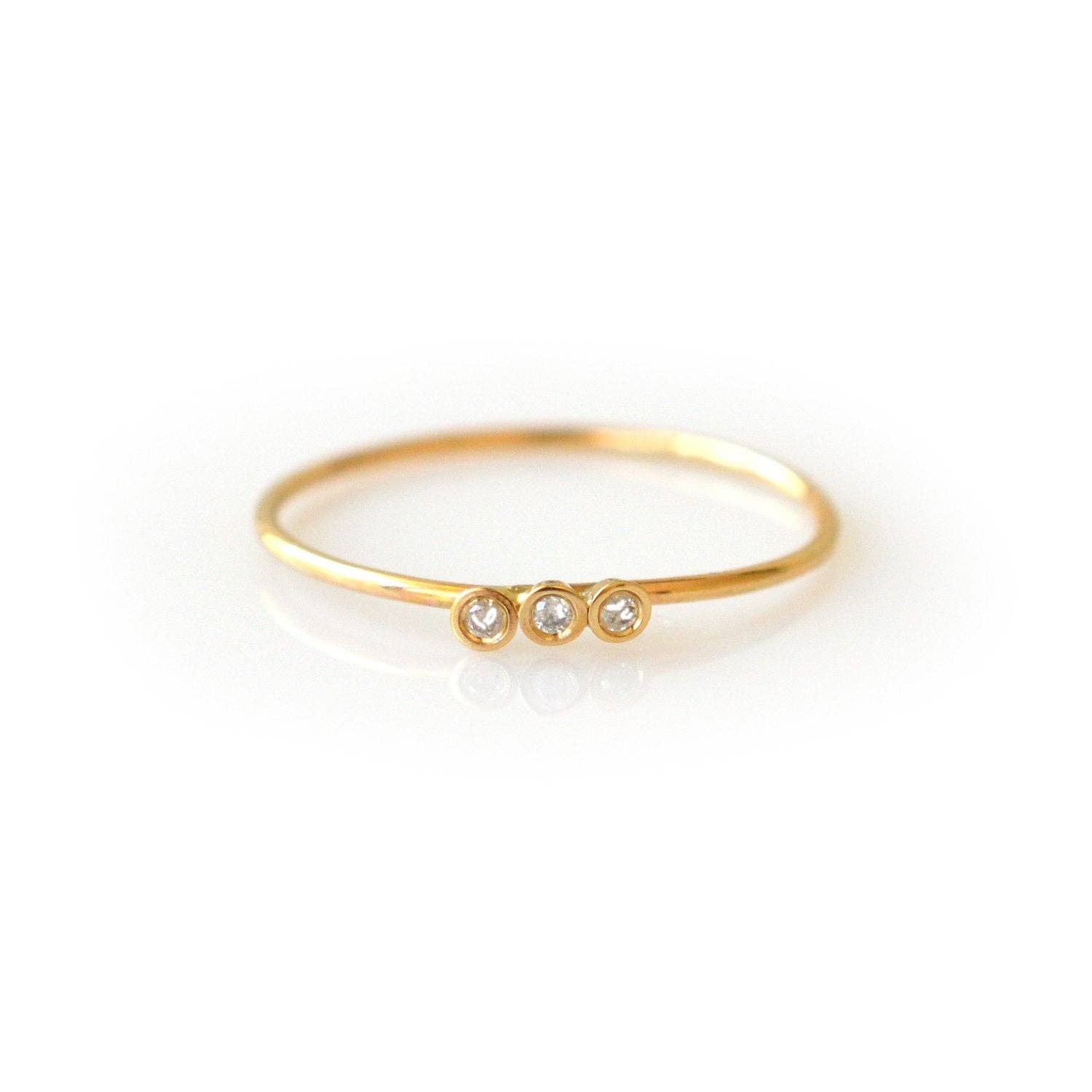 Diamond Trio Ring