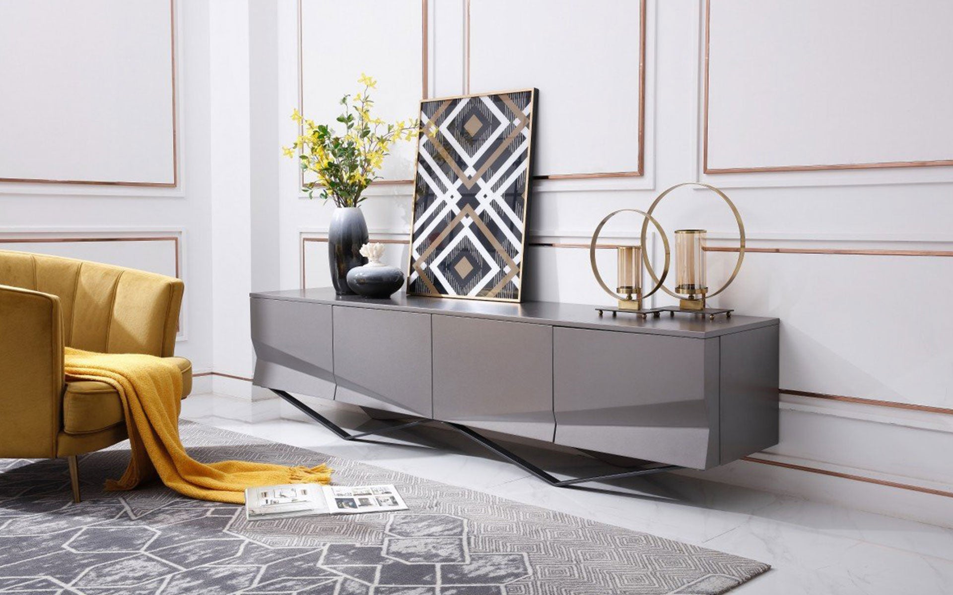 Modrest Suki Modern TV Stand