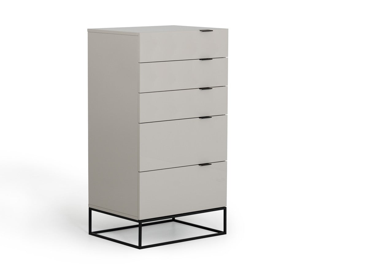 Haqi Modern Grey Chest