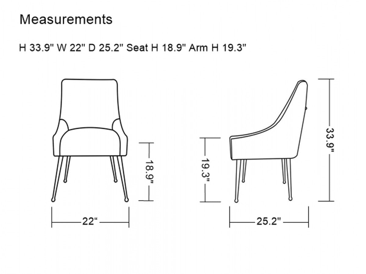 Carnet Dining Chair (Set of 2)