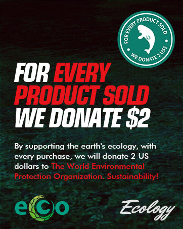 For every product sold, we donate 2 US$