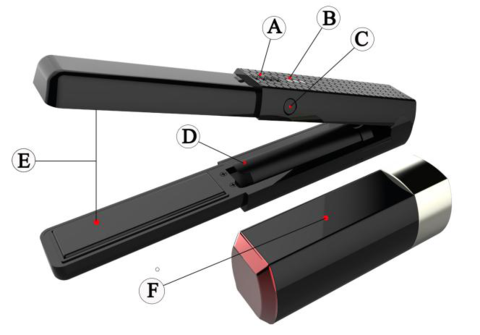 Maxiulan Cordless flat iron best 2 in 1 hair straightener