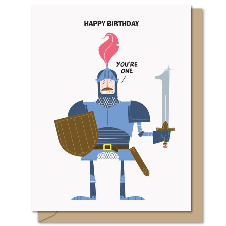 Card - Knightly Birthday