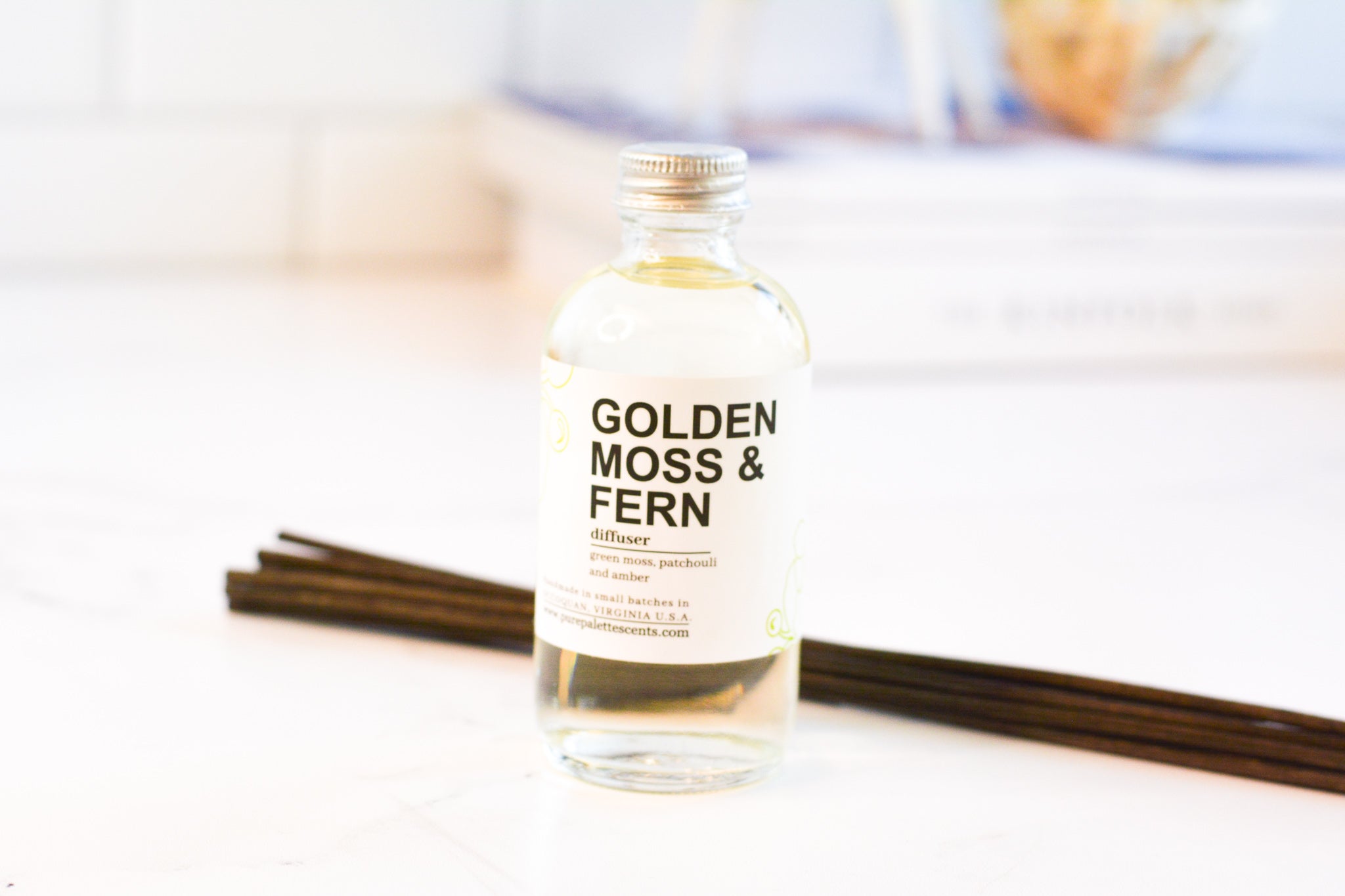 Reed Diffuser - Golden Moss & Fern