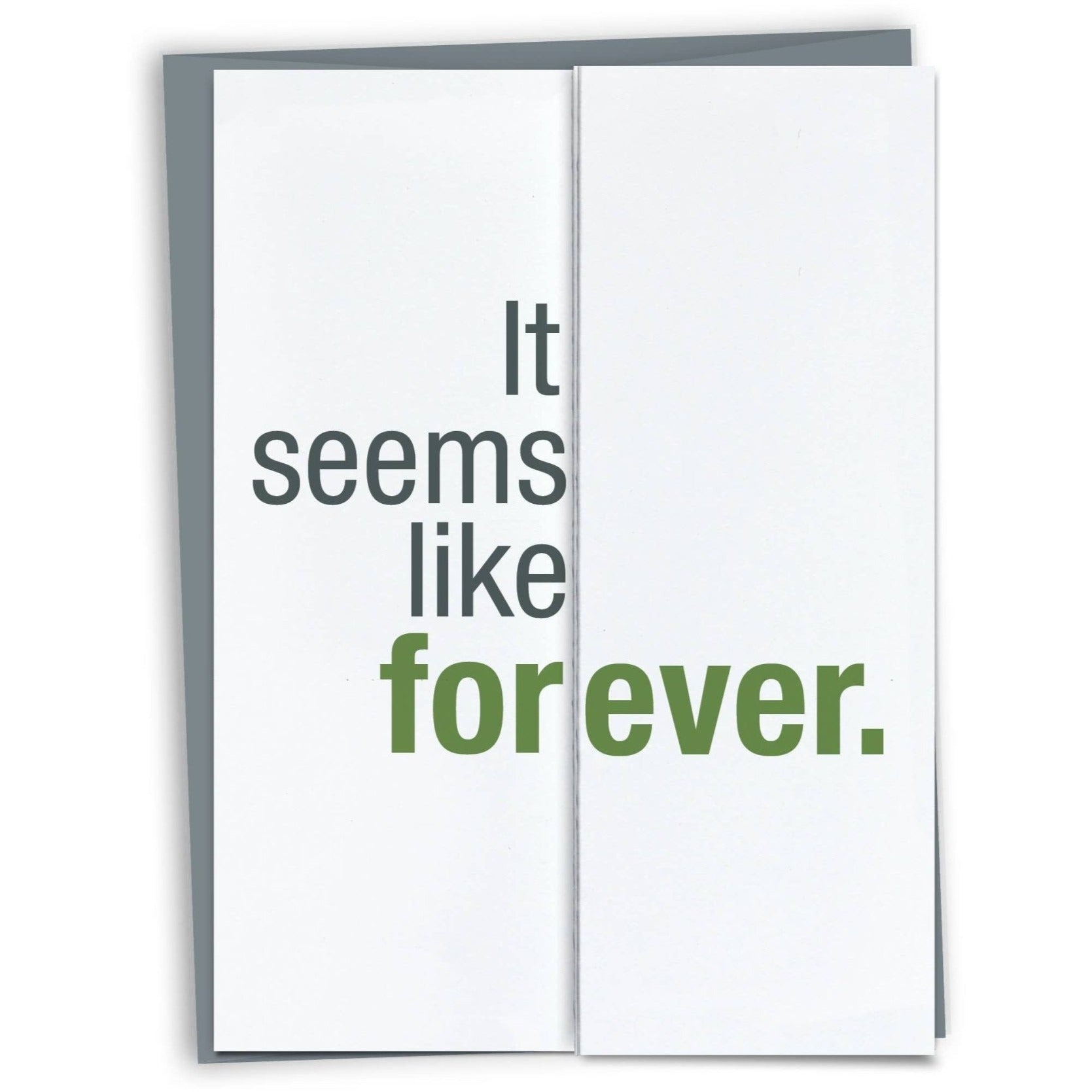 Fold-Out Card - Forever Funny
