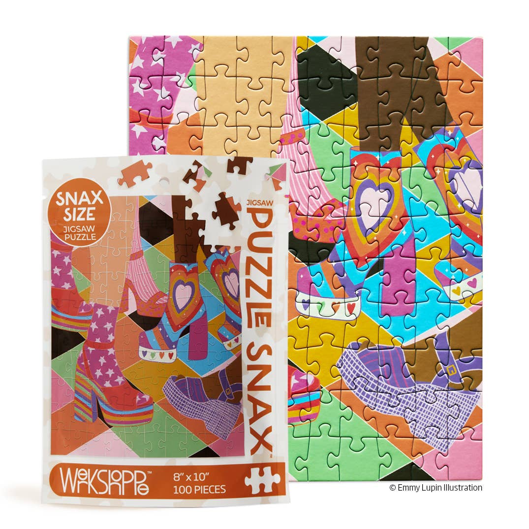 Jigsaw Puzzle - Boogie Shoes - 100 Piece