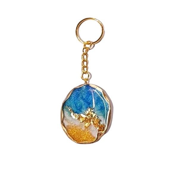 Resin Keychain - Gemstone