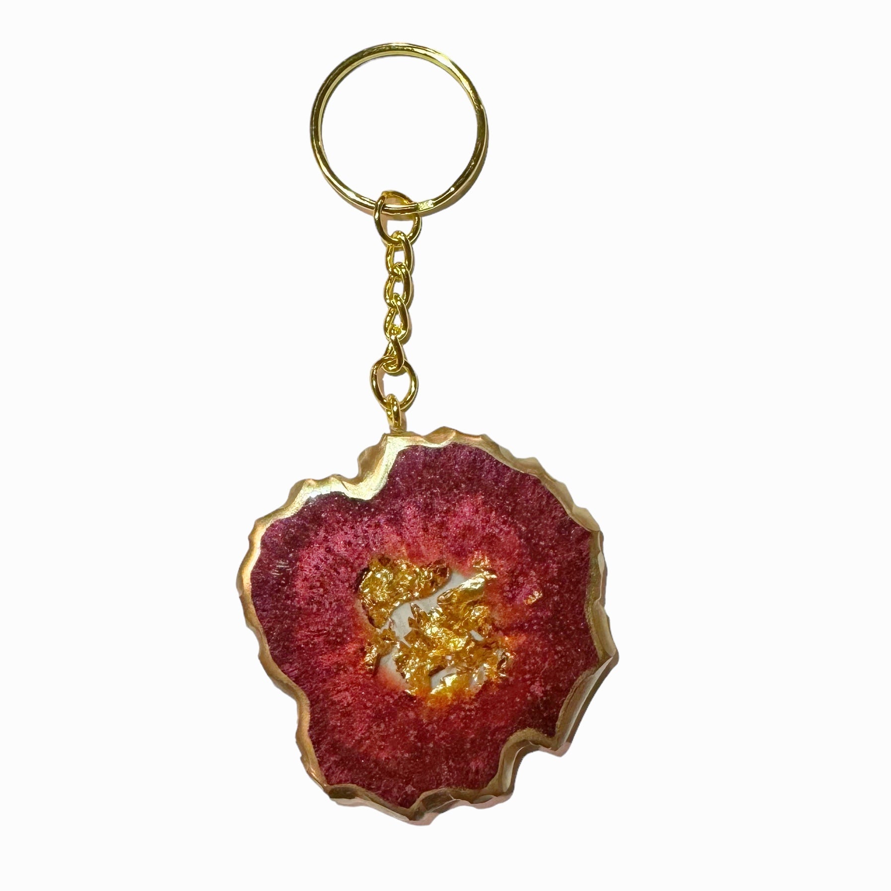 Resin Keychain - Gemstone