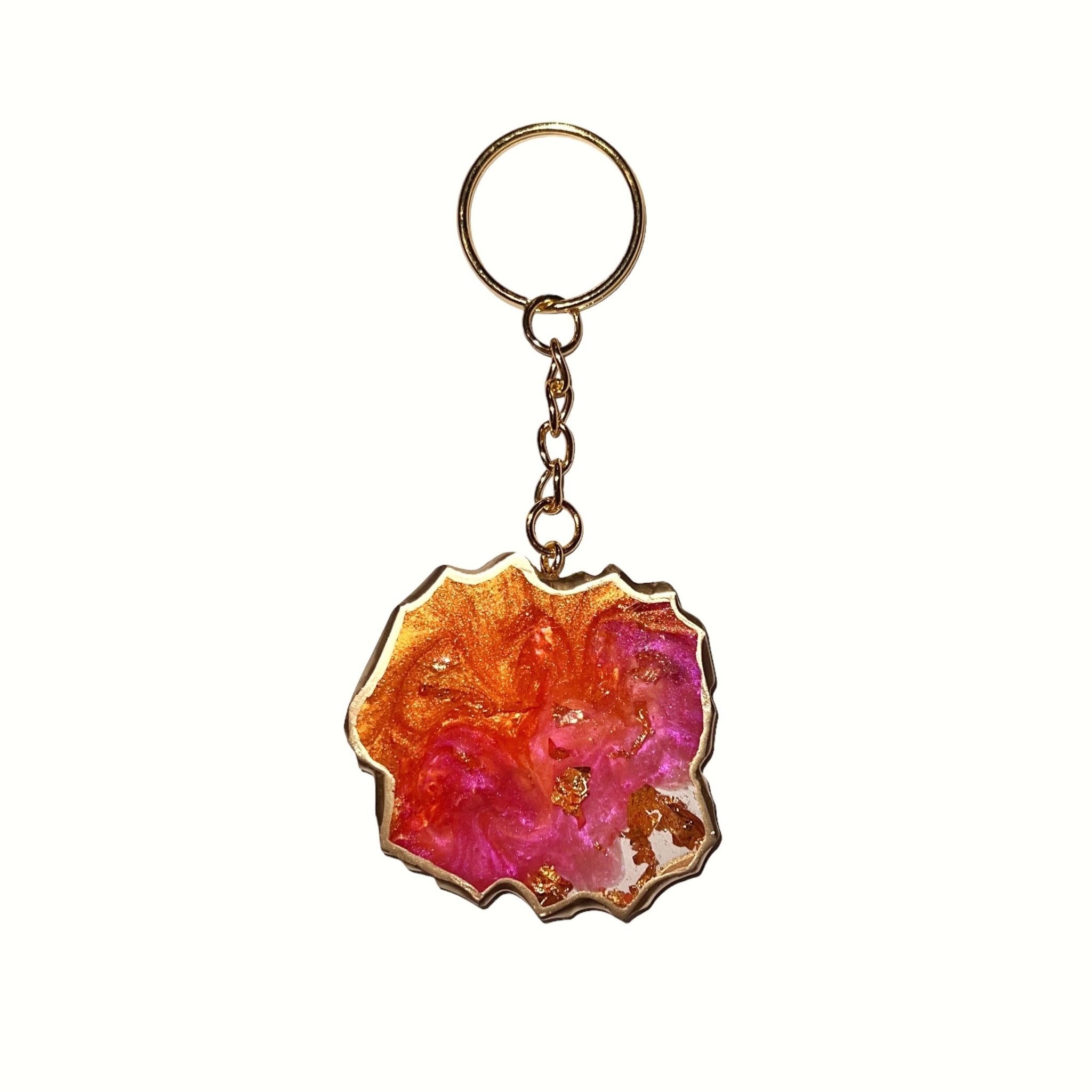 Resin Keychain - Gemstone