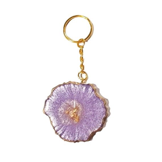 Resin Keychain - Gemstone