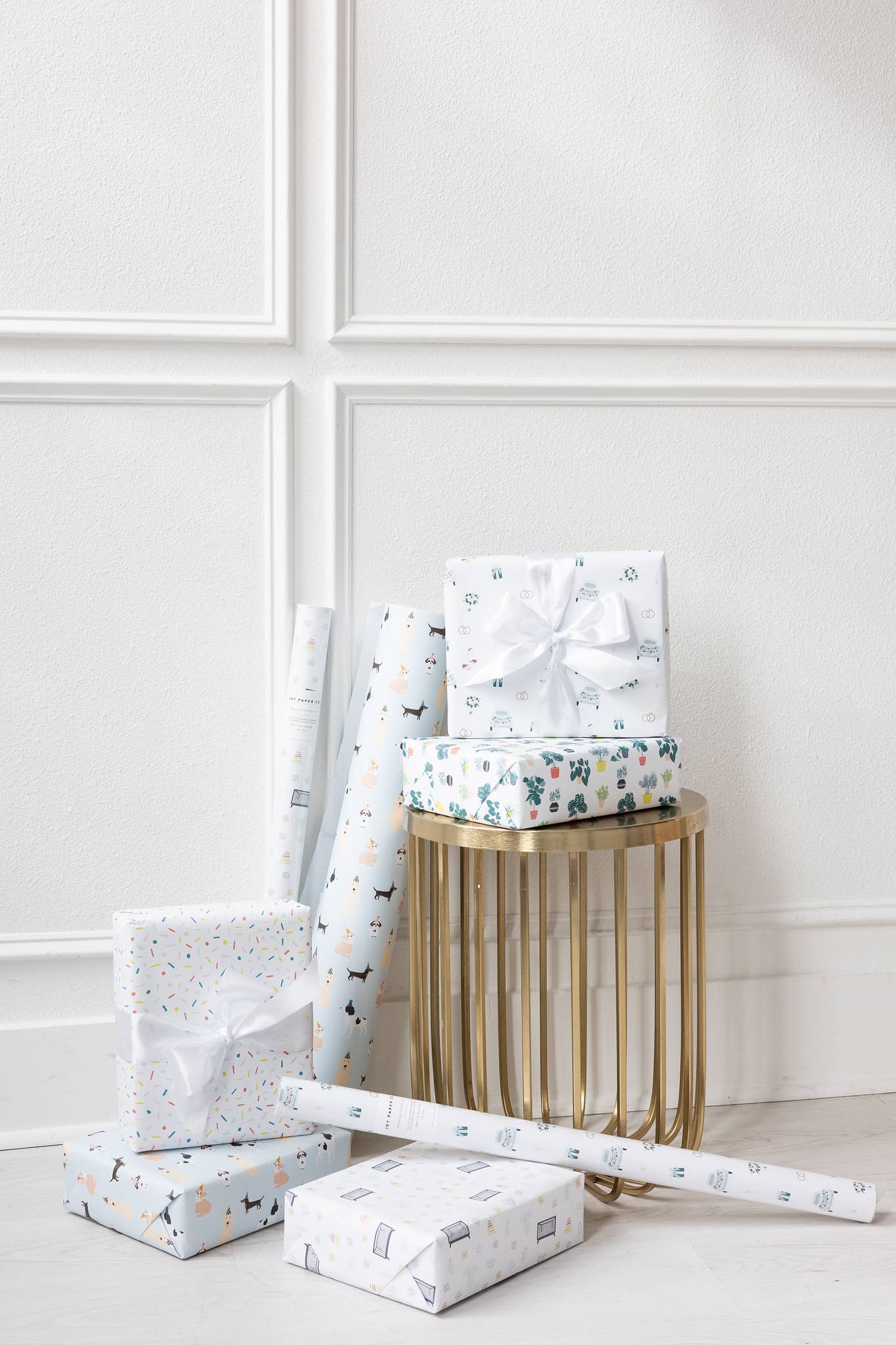 Wrapping Paper Roll - Wedding Pattern