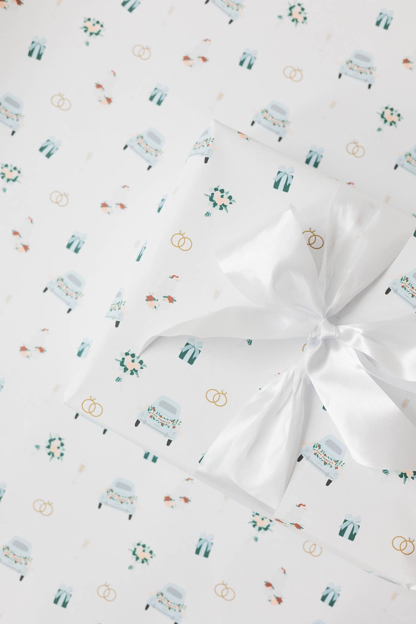 Wrapping Paper Roll - Wedding Pattern