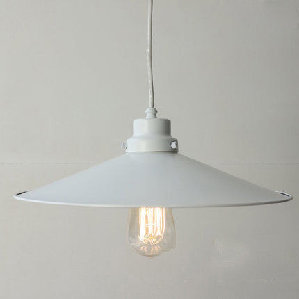 Latte Colourful Loft Industrial Pendant Light