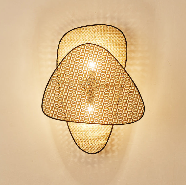 Anjuna Rattan Bamboo Wall Light